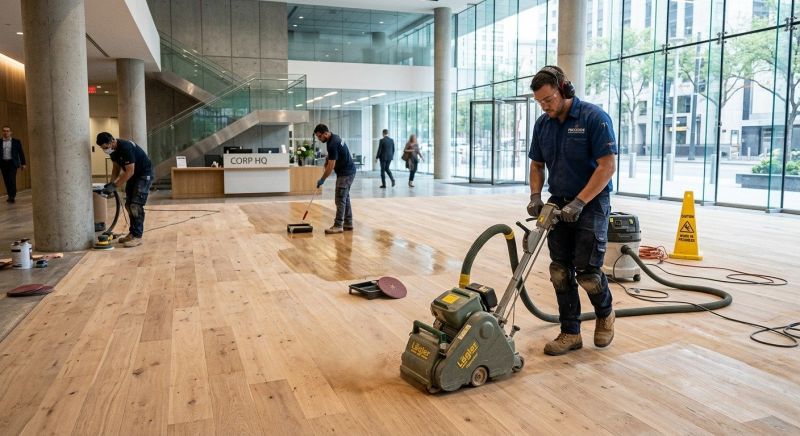 Our team working on Flooring Service projects in Rancho Cucamonga, CA