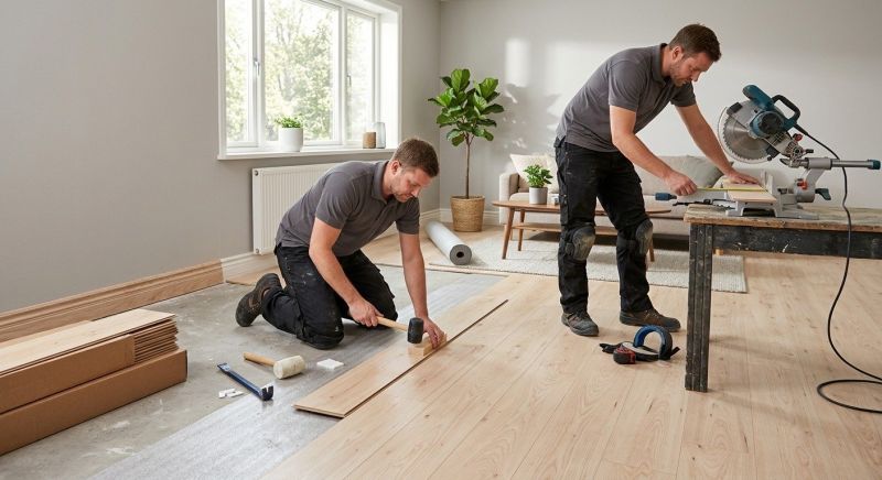 Laminate Floor Installation in Moreno Valley, CA