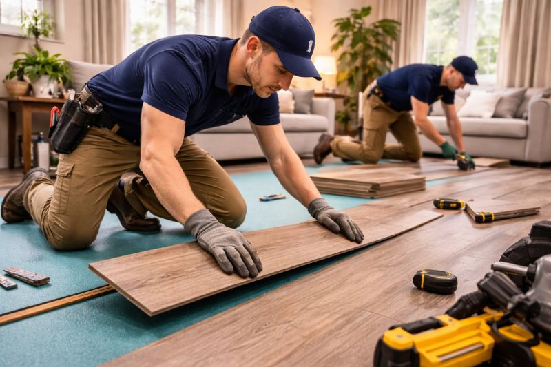 Laminate Floor Replacement in Crestline, CA