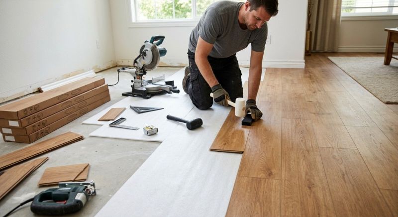 Laminate Floor Replacement in San Dimas, CA