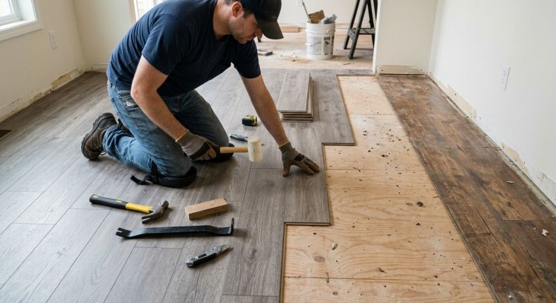 Laminate Floor Replacement in Yorba Linda, CA