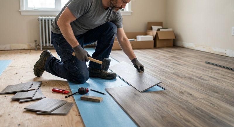 Linoleum Floor Installation in Norco, CA