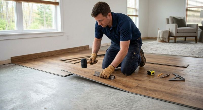 Luxury Vinyl Tile Installation in Pomona, CA