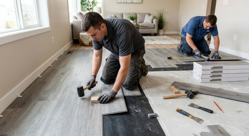 Vinyl Flooring Installation in San Bernardino County, CA