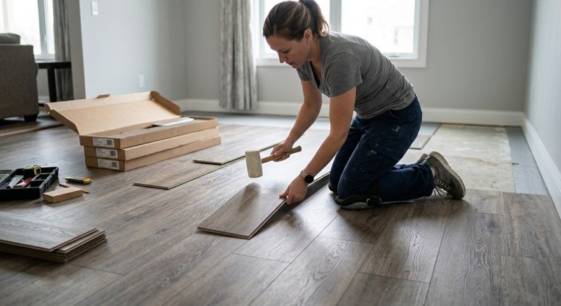 Vinyl Plank Floor Installation in Rancho Cucamonga, CA